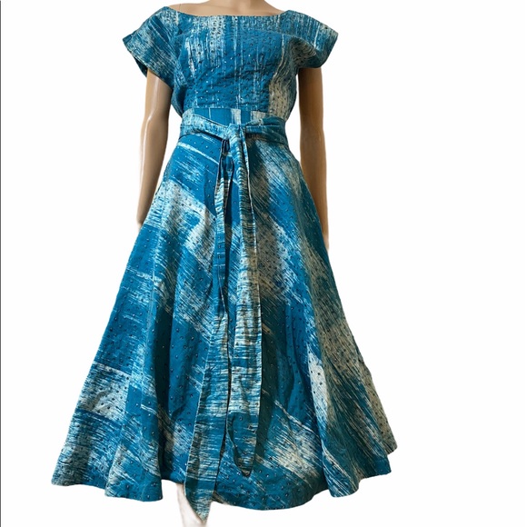 Vintage Lila Bath circle skirt and top size 14 - Picture 2 of 16